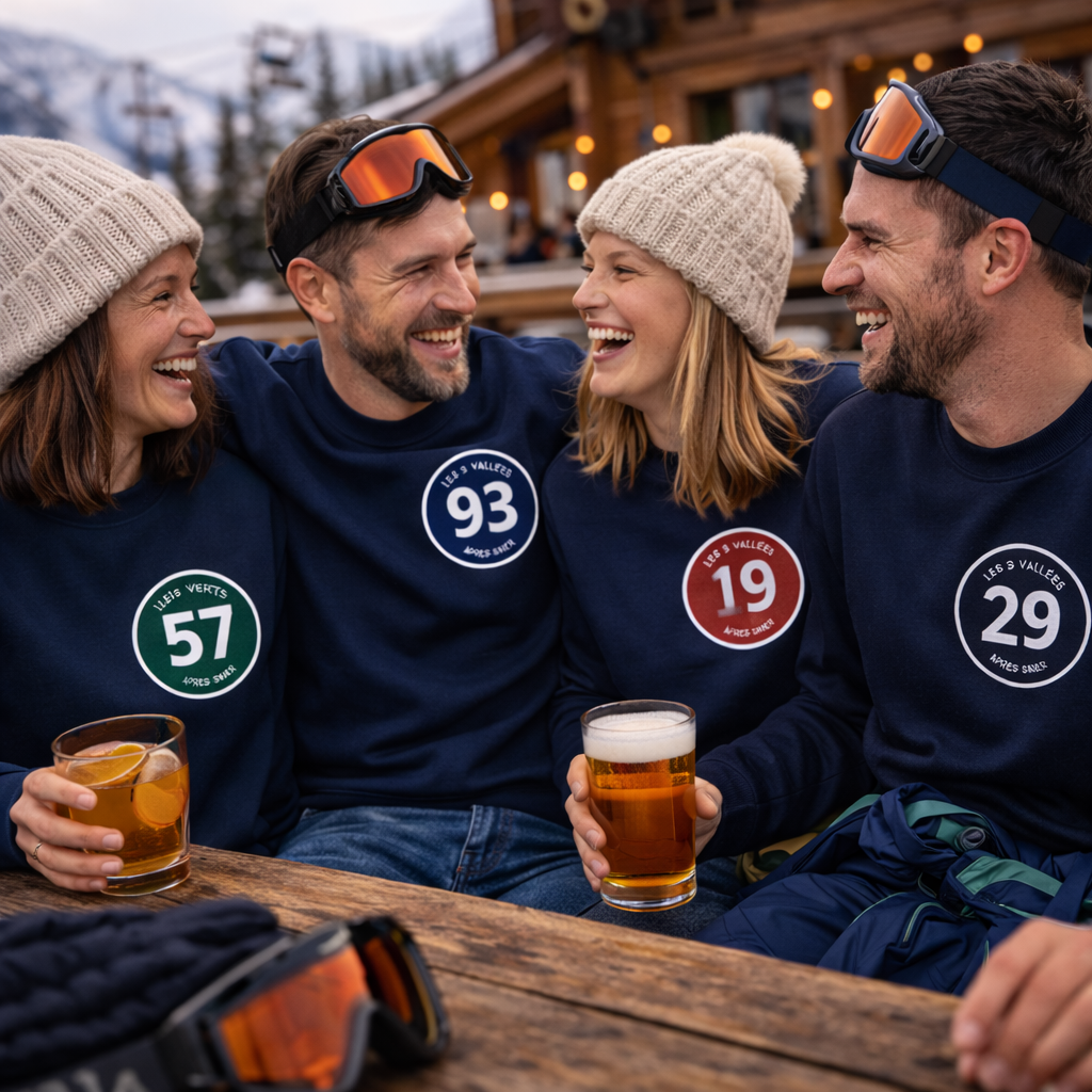 Personalised Skiing Piste Marker Jumper