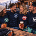 Personalised Skiing Piste Marker Jumper