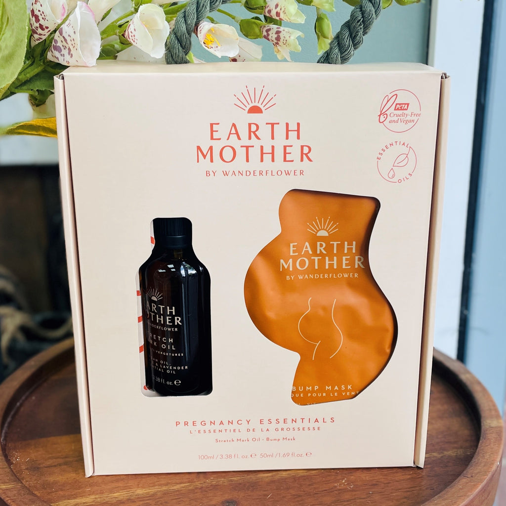 Earth Mother® Pregnancy Essentials Set - Bump Mask & Oil