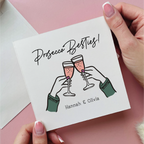Prosecco Besties Card