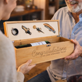 Congratulations Retirement Wine Bottle Gift Set