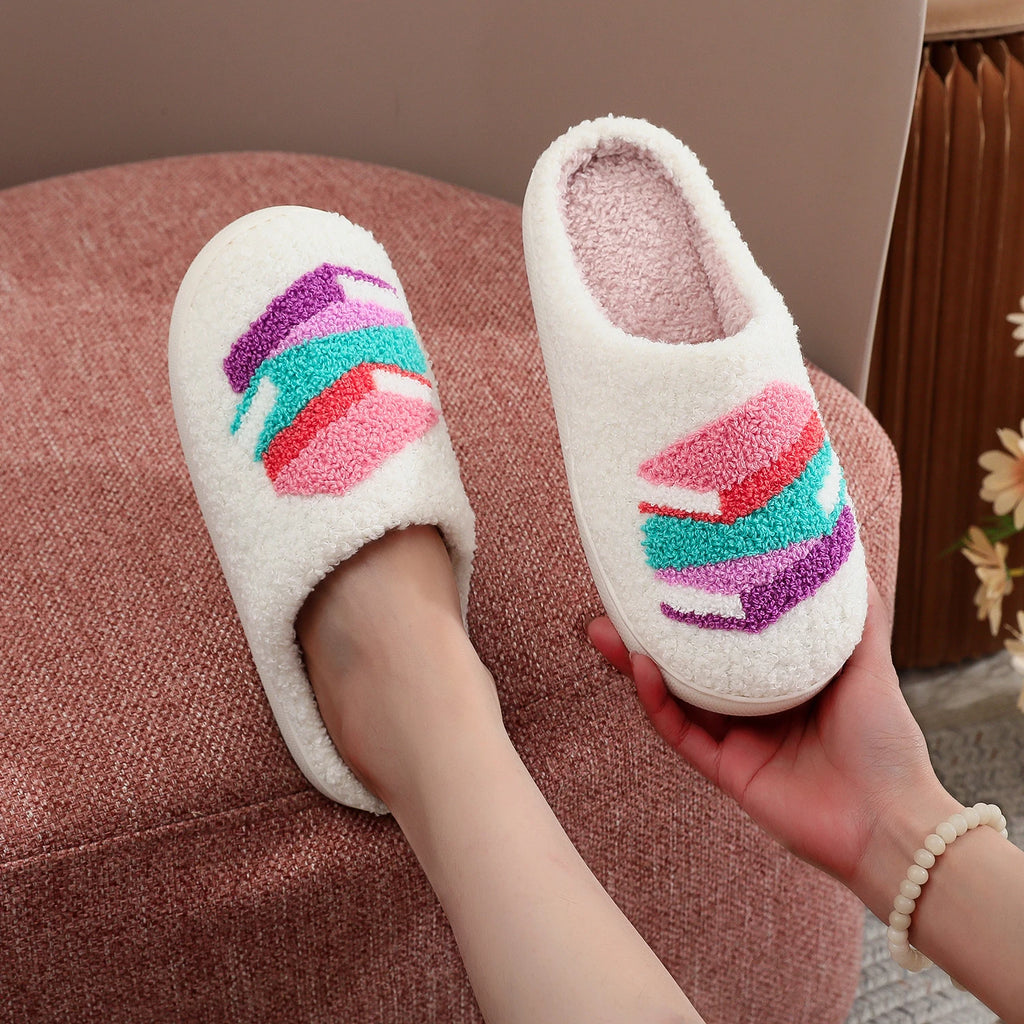 Book Reading Slippers