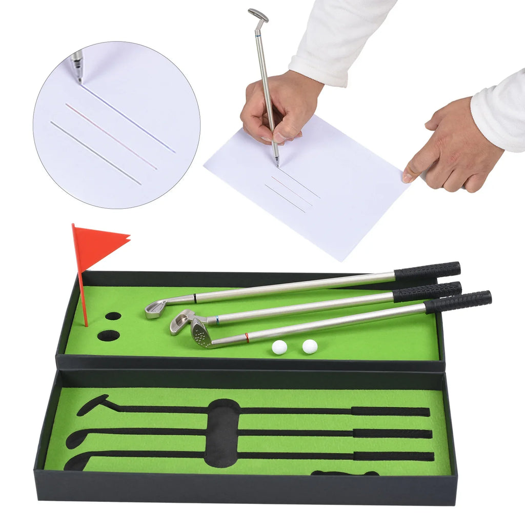 Set Of Three Golf Pens