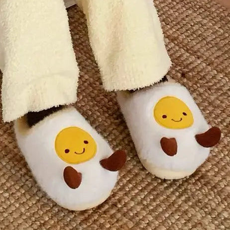 Super Cute Egg Face Slippers