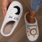 Meet Me At Midnight Swiftie Lyric Slippers