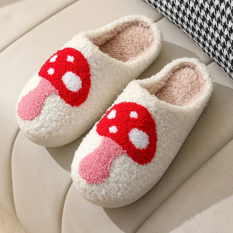 Mushroom Toadstool Slippers
