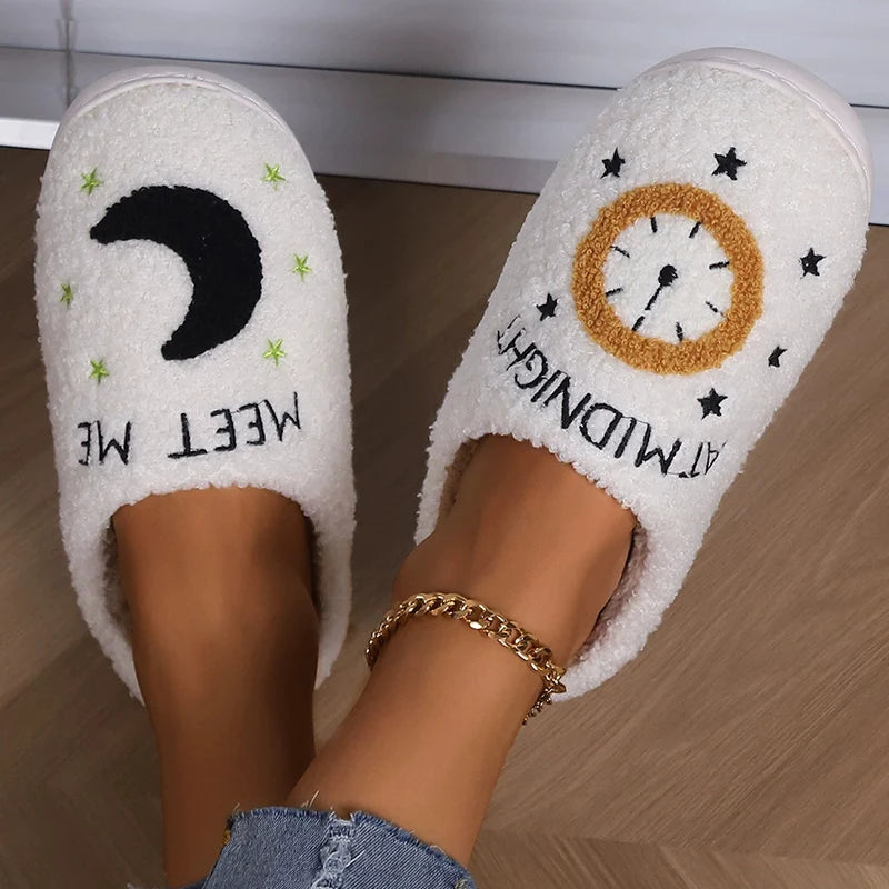 Meet Me At Midnight Swiftie Lyric Slippers