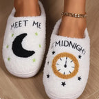 Meet Me At Midnight Swiftie Lyric Slippers