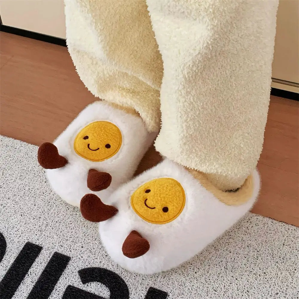 Super Cute Egg Face Slippers