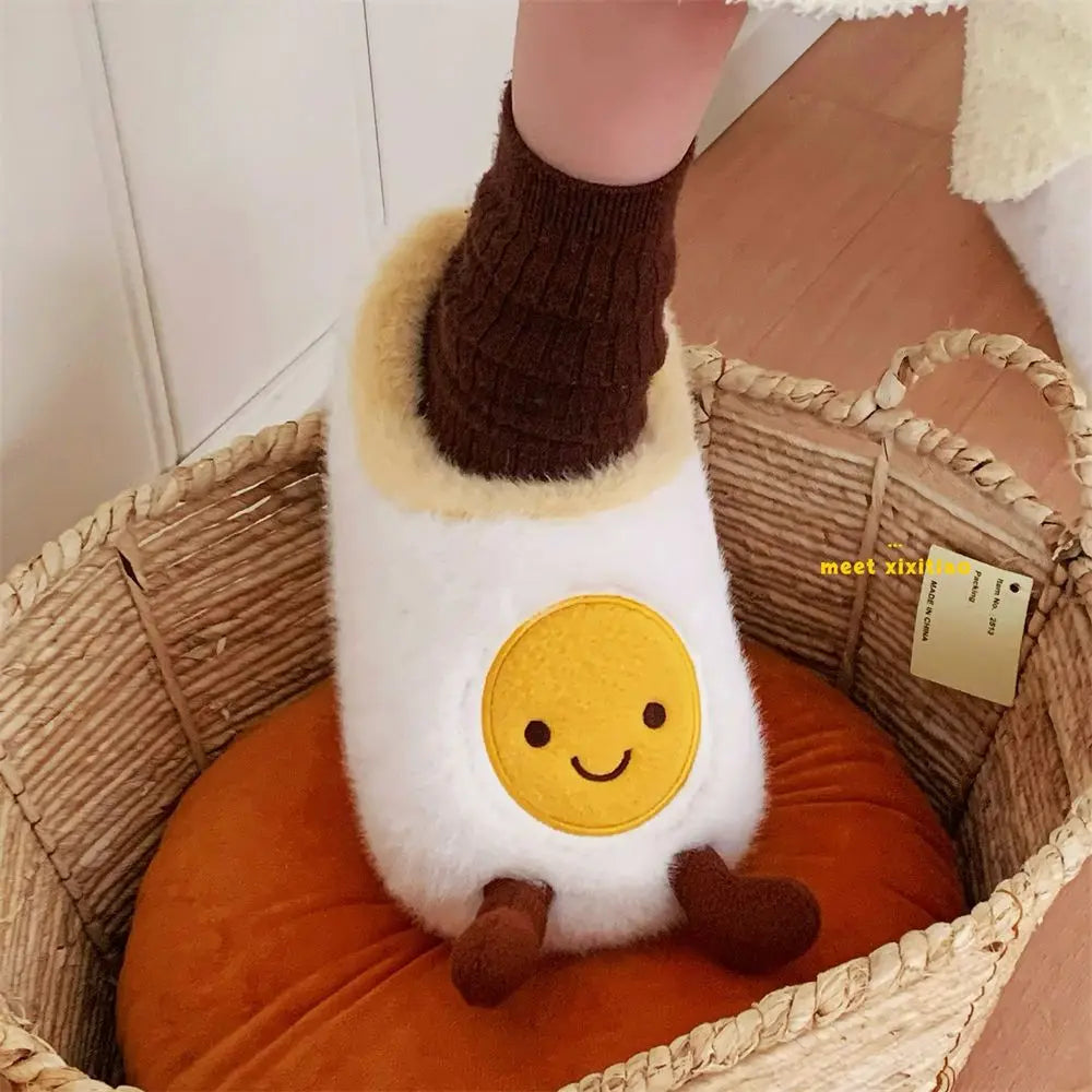 Super Cute Egg Face Slippers