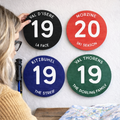 Personalised Ski Piste Sign: Custom Ski Resort Wood Decor