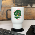 Personalised Snooker Or Pool Dad Travel Mug