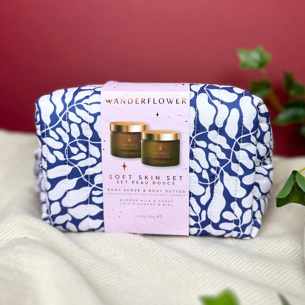 Soft Skin Gift Set In Personalised Washbag