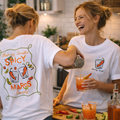 Personalised Spicy Marg Society Graphic T Shirt