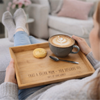 Personalised Take A Break Coffee Or Tea Tray