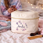 Personalised Girls Sleepover Vanity Case
