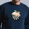 Personalised Christmas Pudding Darts Jumper