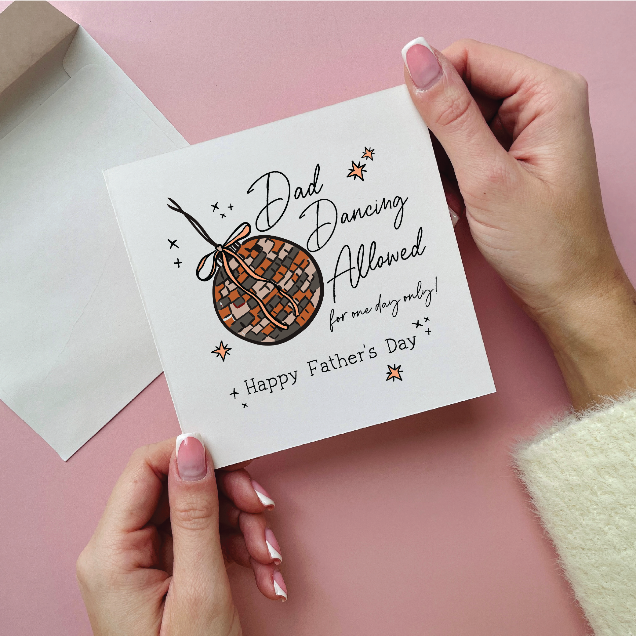 Dad Dancing Father's Day Card