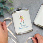 Personalised Apres Skier Hip Flask