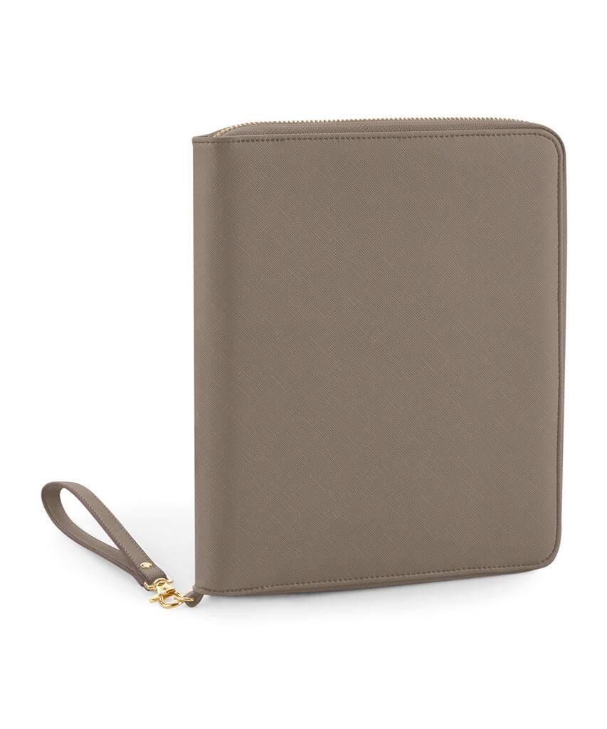 Personalized Family Travel Wallet: Saffiano Faux Leather Holiday Organizer