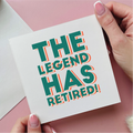 The Legend had Retired Card
