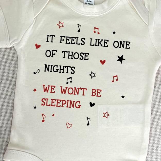 Swiftie Lyric Baby Vest
