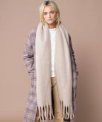 Personalised Fluffy New Wife Scarf