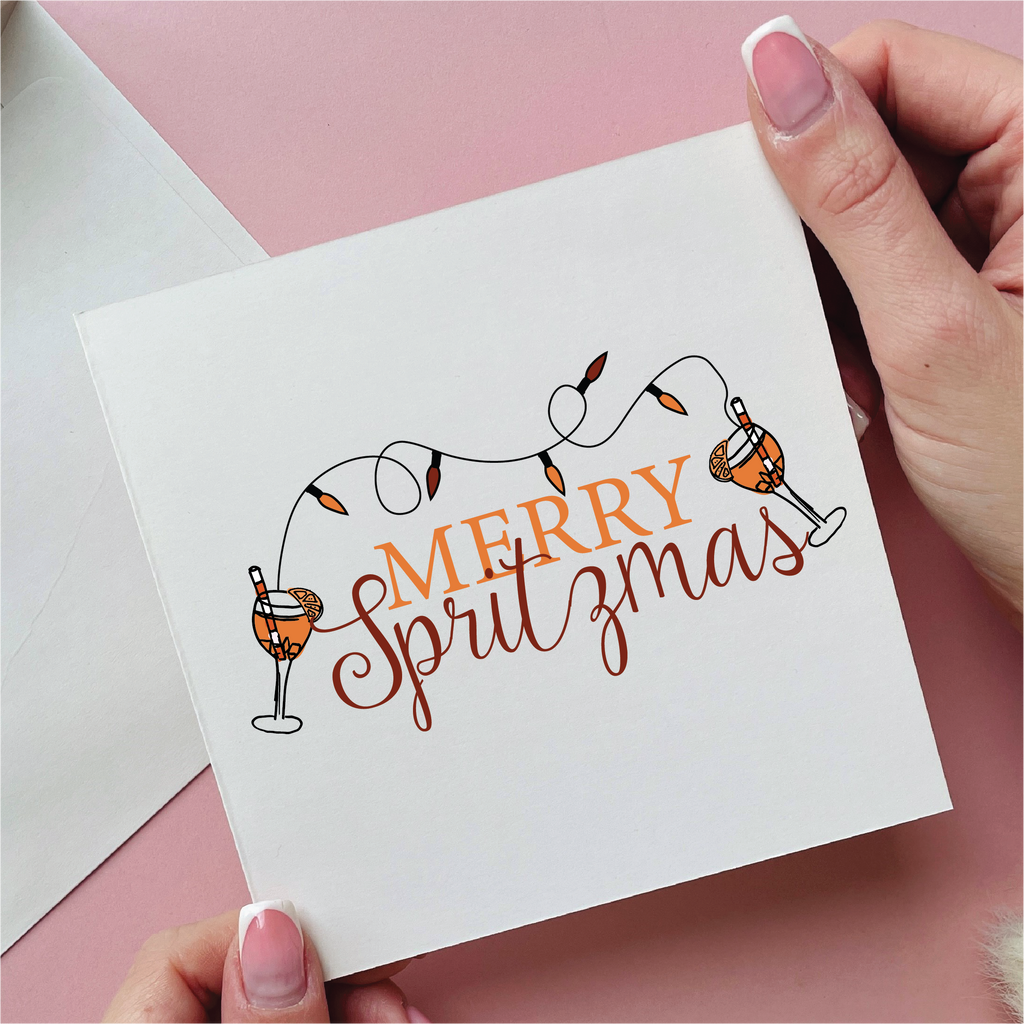 Merry Spritzmas Aperol Christmas Card