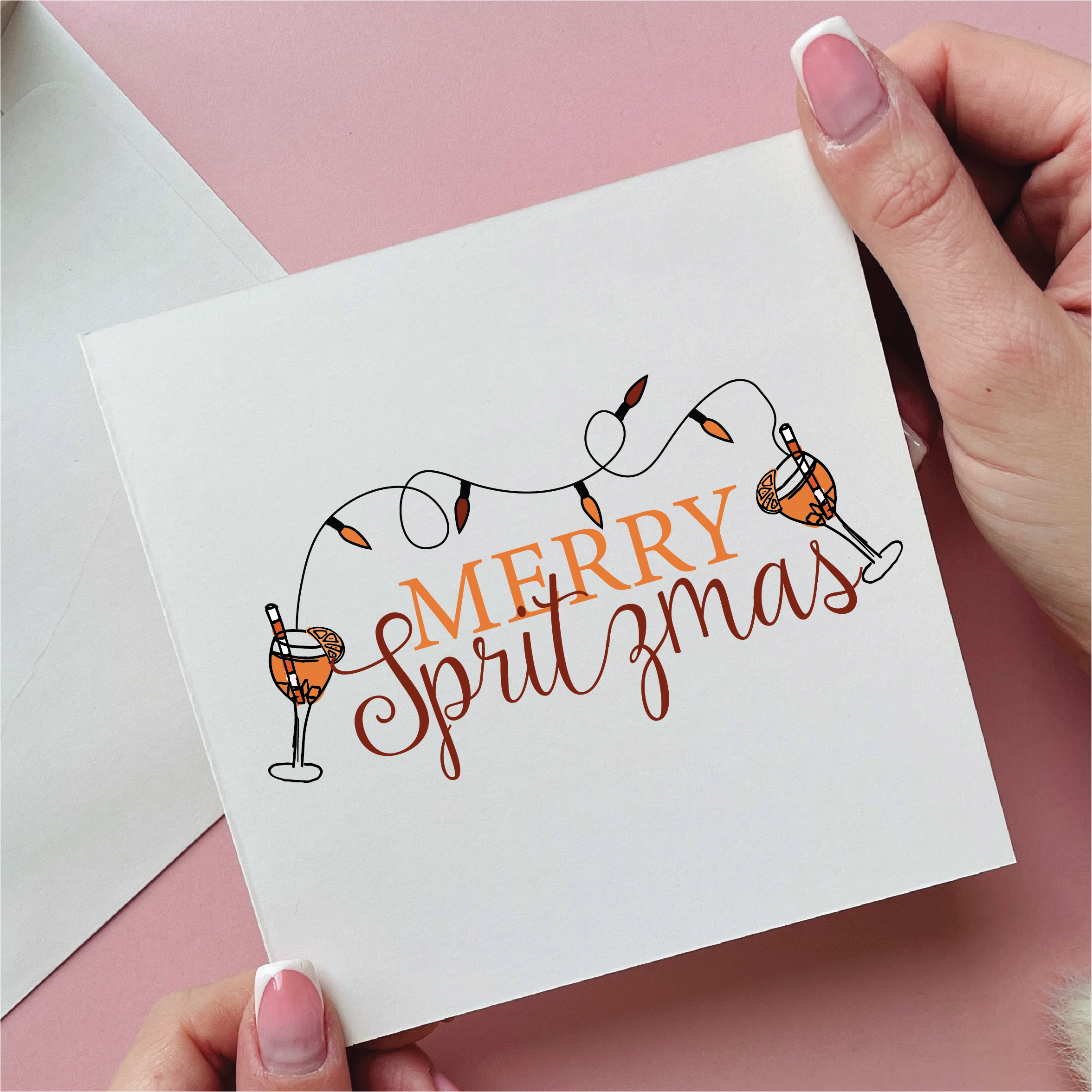 Merry Spritzmas Aperol Christmas Card