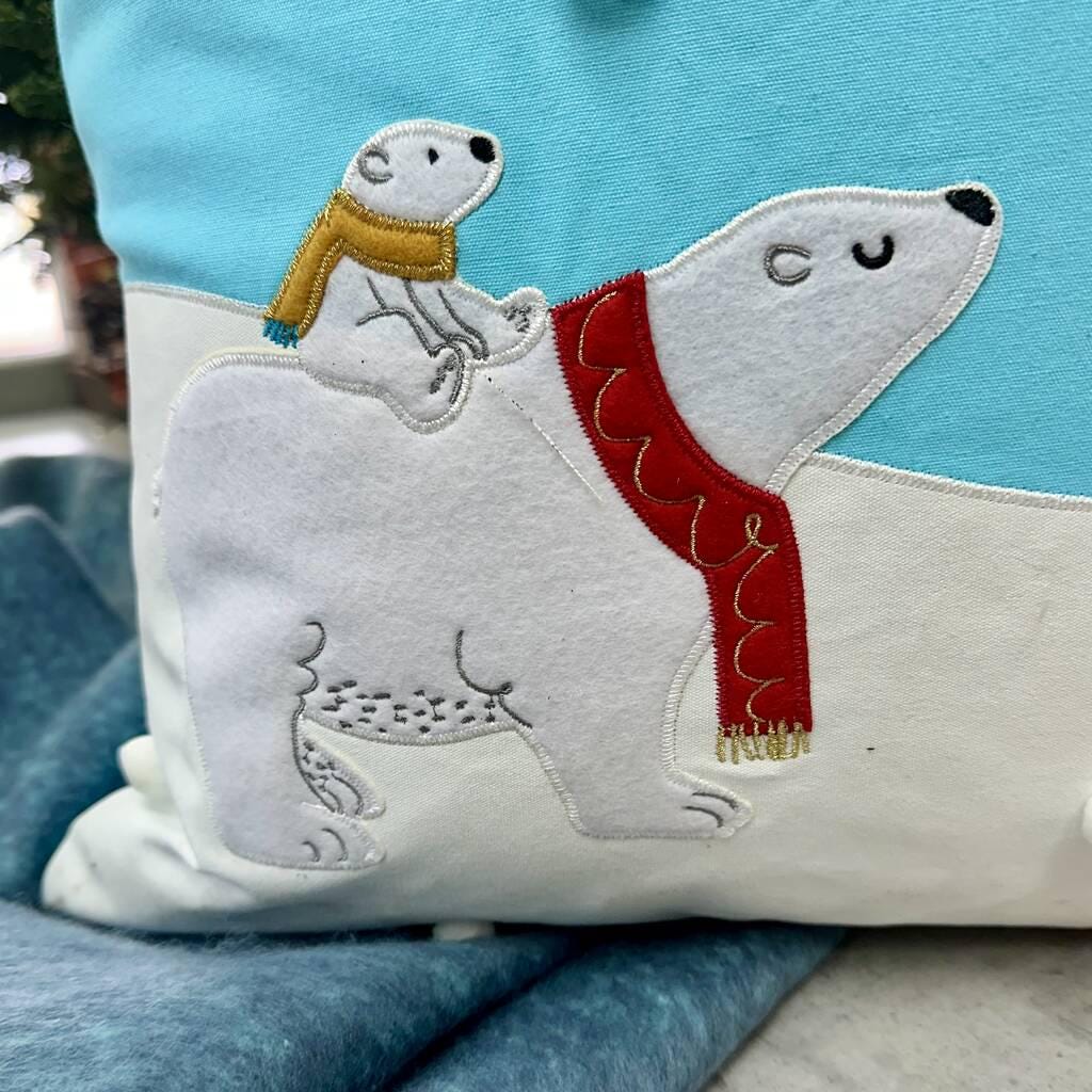 Personalised Letter To Santa Polar Bear Santa Sack