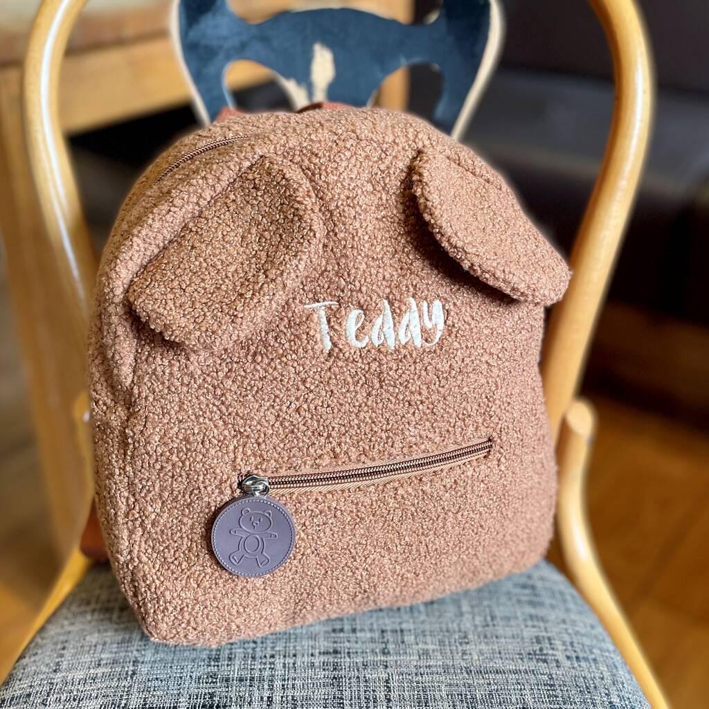 Personalised Teddy Bear Kids Back Pack