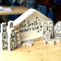 Personalised Scandi Style Nativity Scene