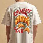 Dad's Christmas Croissant Club Graphic T Shirt