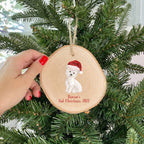 Personalised Dog Breed Christmas Decoration