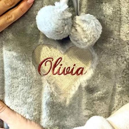 Personalised Heart Hot Water Bottle