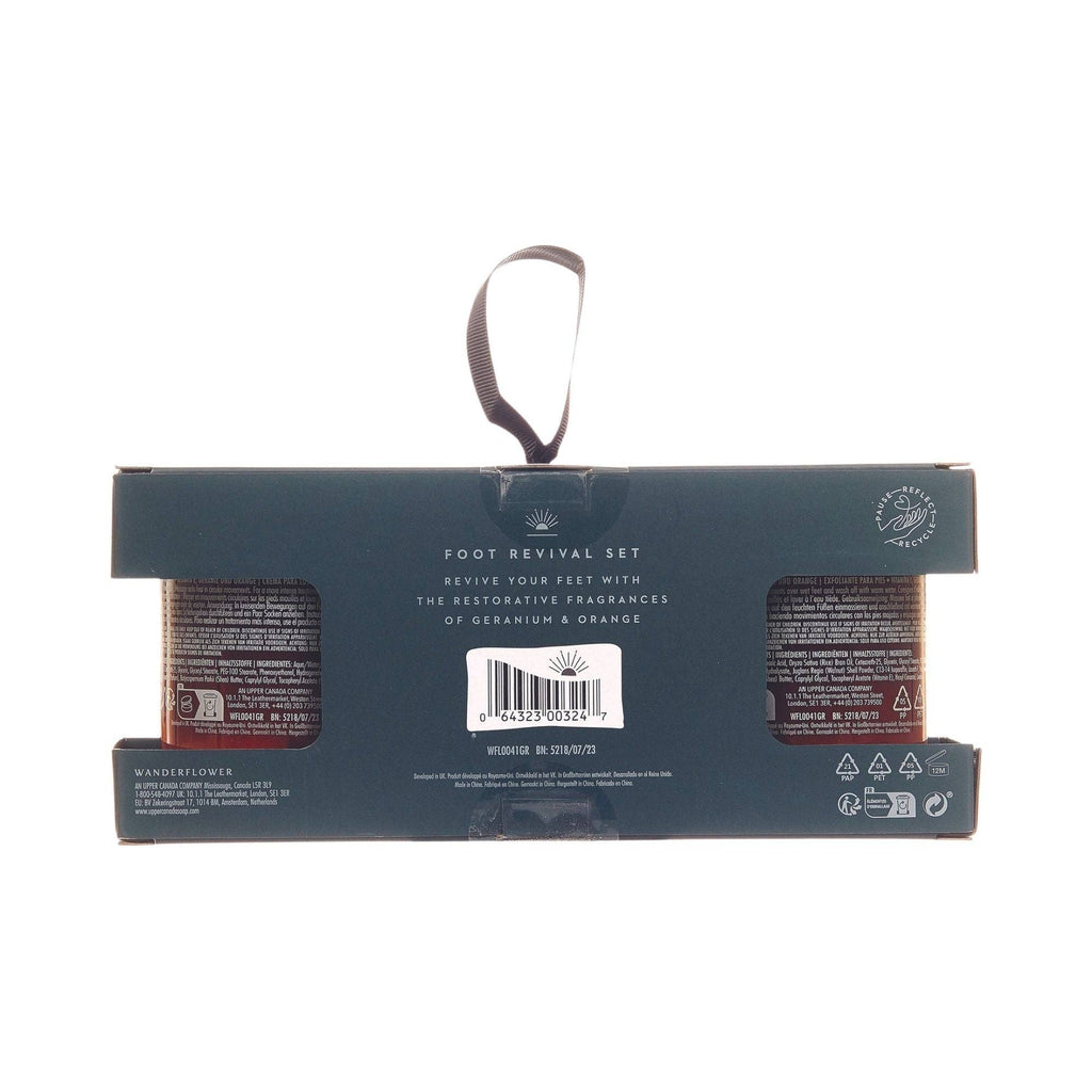 Foot Revival Lotion & Scrub Set - Geranium & Orange