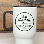 Personalised Best Dad Travel Coffee Cup