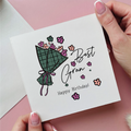 Bunch of Blooms Best Gran Happy Birthday Card