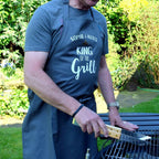 Personalised King of the Grill Apron