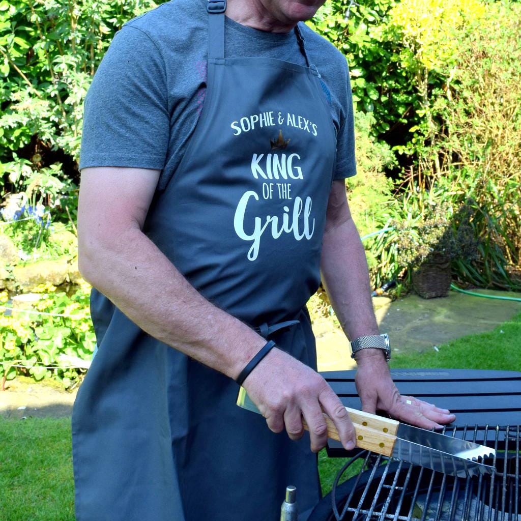 Personalised King of the Grill Apron