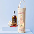 Personalised Turkey Wine Chicken Wine Christmas Bottle Bag