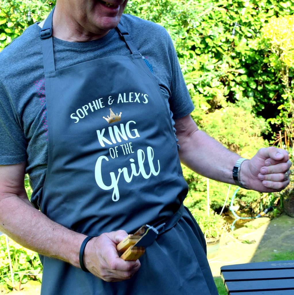 Personalised King of the Grill Apron