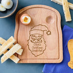 Personalised Santa Claus Christmas Breakfast Board