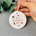 Christmas Objects Baby's First Christmas Ceramic Decoration