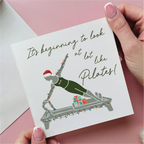 Reformer Pilates Christmas Card