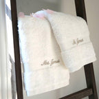 Personalised Mr And Mrs Wedding Towels