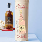 Personalised Turkey Wine Chicken Wine Christmas Bottle Bag