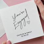 Personalised You're Engaged Engagement Card
