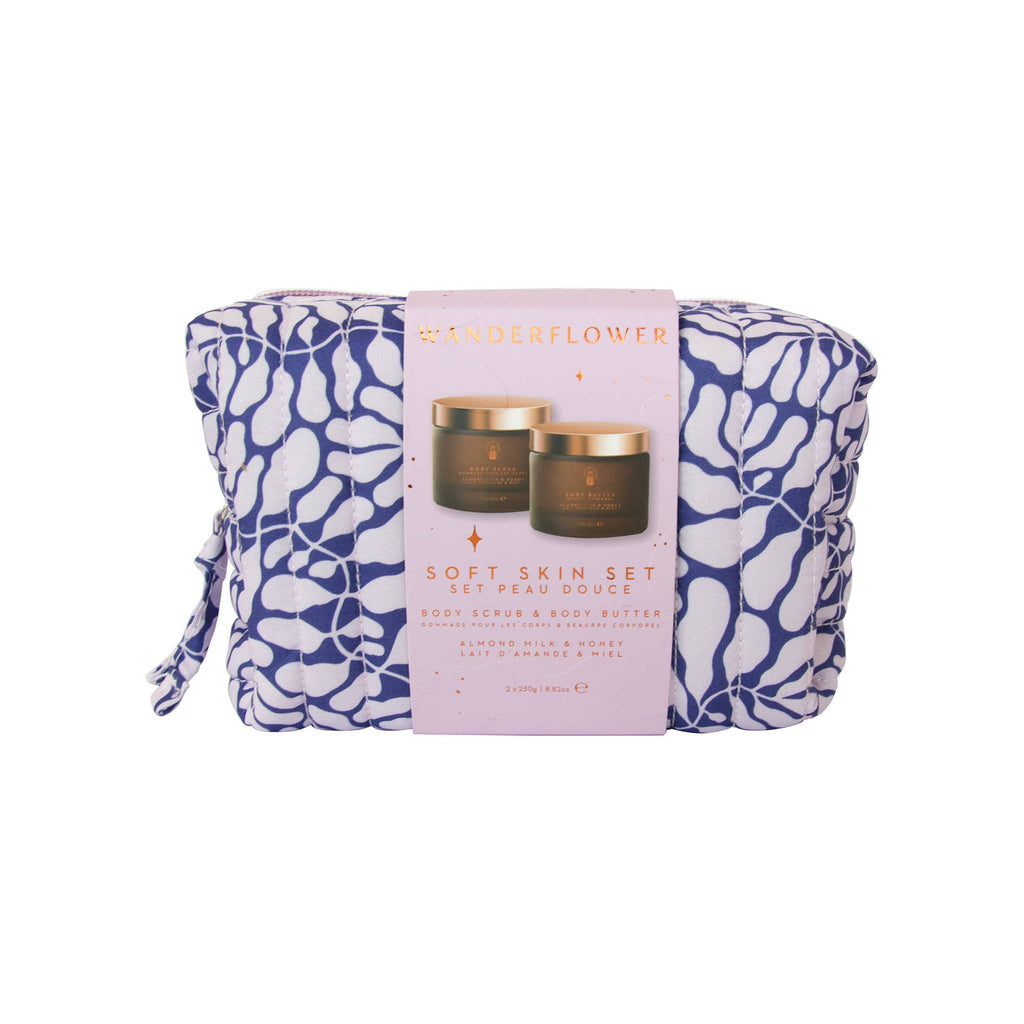 Soft Skin Gift Set In Personalised Washbag
