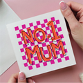 Checkerboard No.1 Mum Card